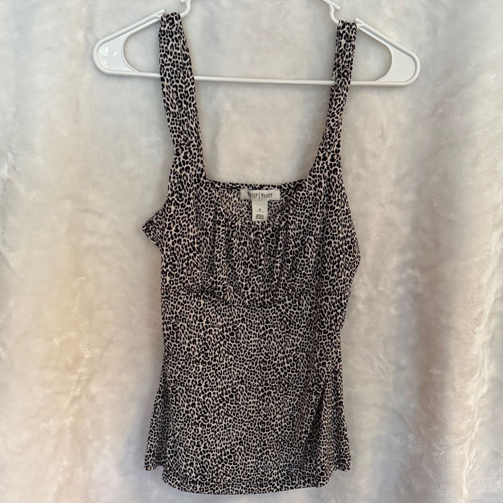 White House Black Market Cheetah Tank